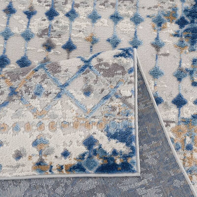 Moroccan Global Woven Area Rug - 6x9'
