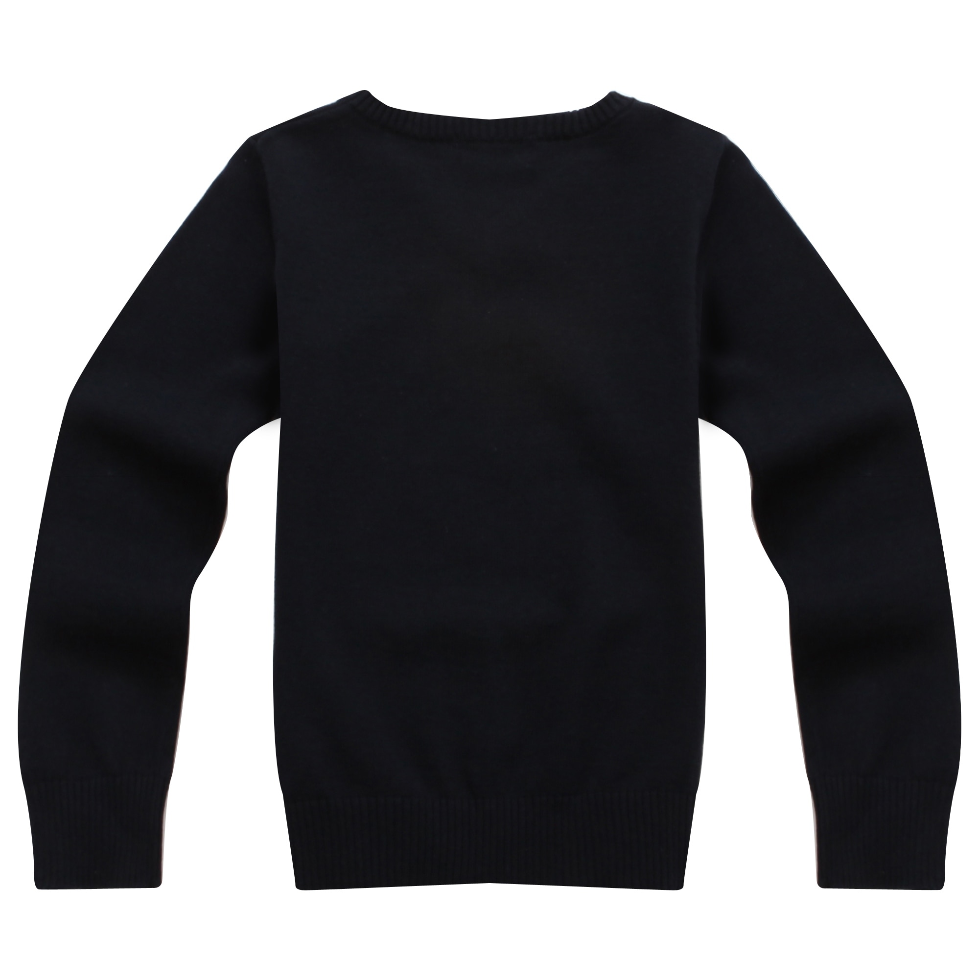 Richie House Boys' Solid Pullover with V-neck