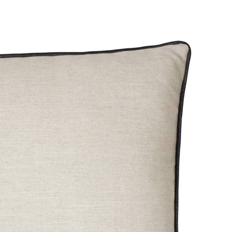 Ghent Black Decorative Throw Pillow