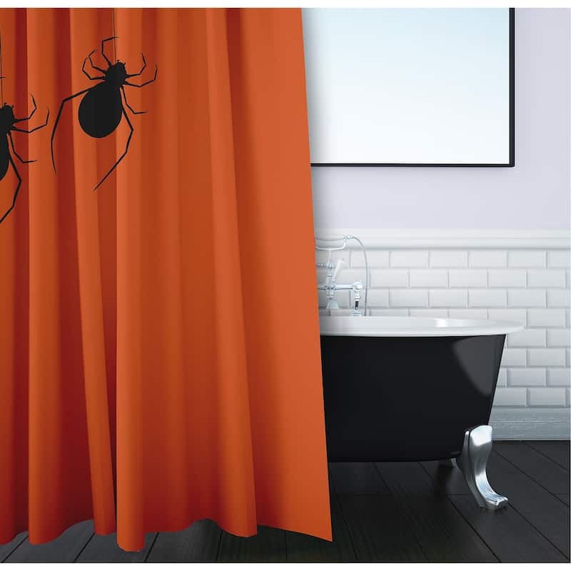 Hanging Spiders Shower Curtain