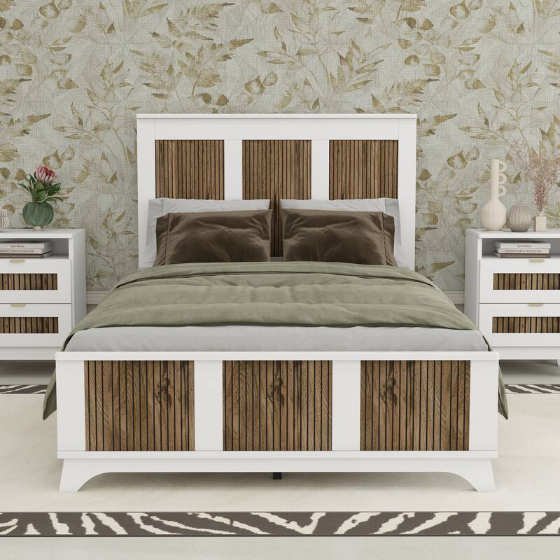 Wooden Platform Bed