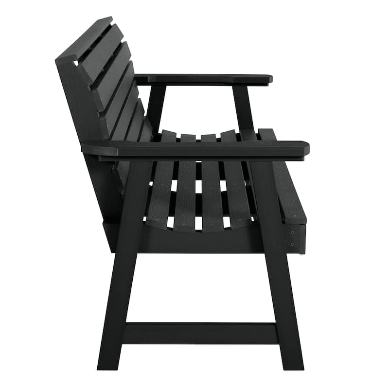 HIGHWOOD Weatherly Eco-Friendly 4-foot Garden Bench