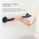 preview thumbnail 30 of 38, 36-Inch Stainless Steel Bathroom Safety Grab Bar