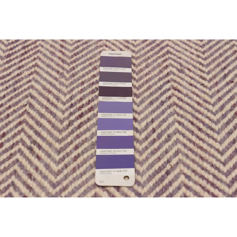 Nevada Purple Kilim 4'10" x 7'10" - 4'10 x 7'10