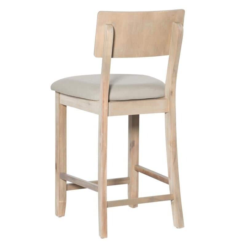 Loren Grey Wash Counter Stool - N/A