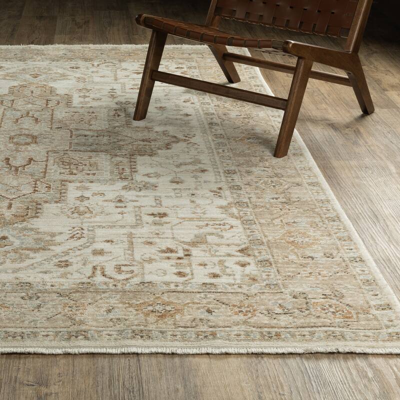 Style Haven Lucia Vintage Center Medallion Area Rug