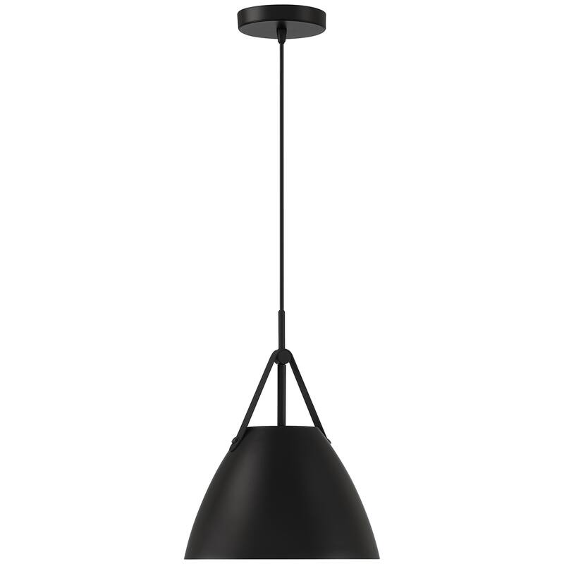 Access Lighting Tanner 1 Light Pendant - Matte Black