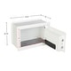preview thumbnail 2 of 5, Wall Safe - Digital Safety Box with Passcode for Quick Access and Backup Key - Personal Safe for Cash - Wall Safes by Paragon