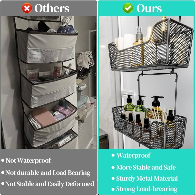 Over The Door Organizer - Hanging Door Organizer - 5"D x 10"W x 13.5"H