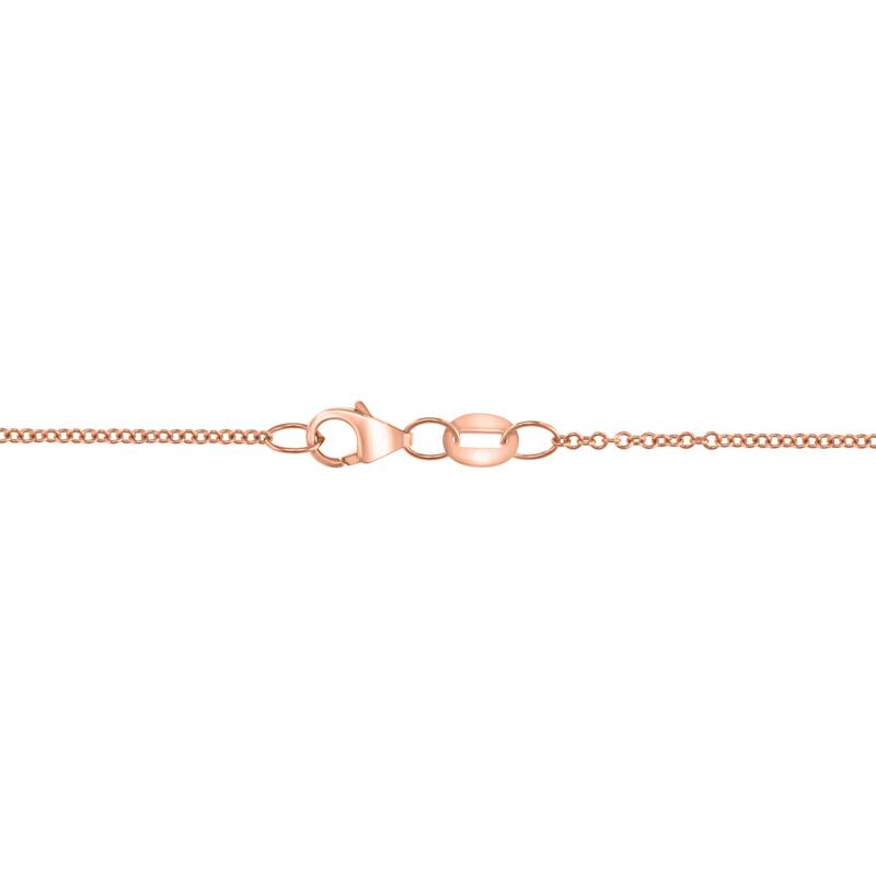 EFFY 14K Gold Diamond Natural Ruby Heart Pendant Necklace