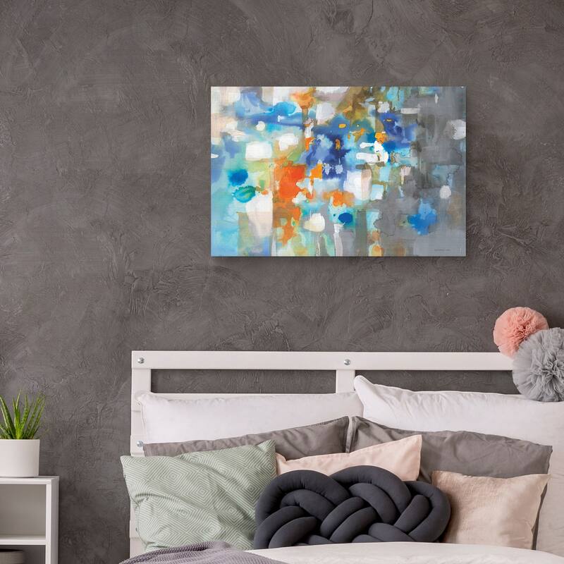 Andes Ink Stain by Danhui Nai Canvas Art Print