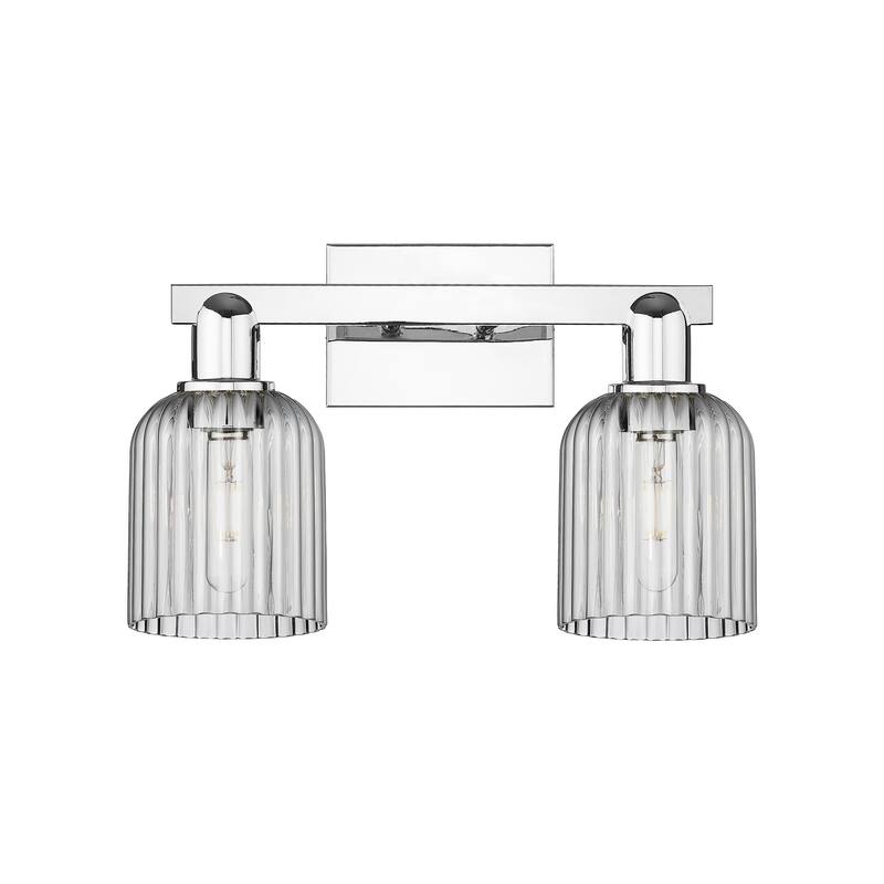 Innovations Lighting Downtown Urban - Bridal Veil - 2 Light 16" Bath Vanity Ligh