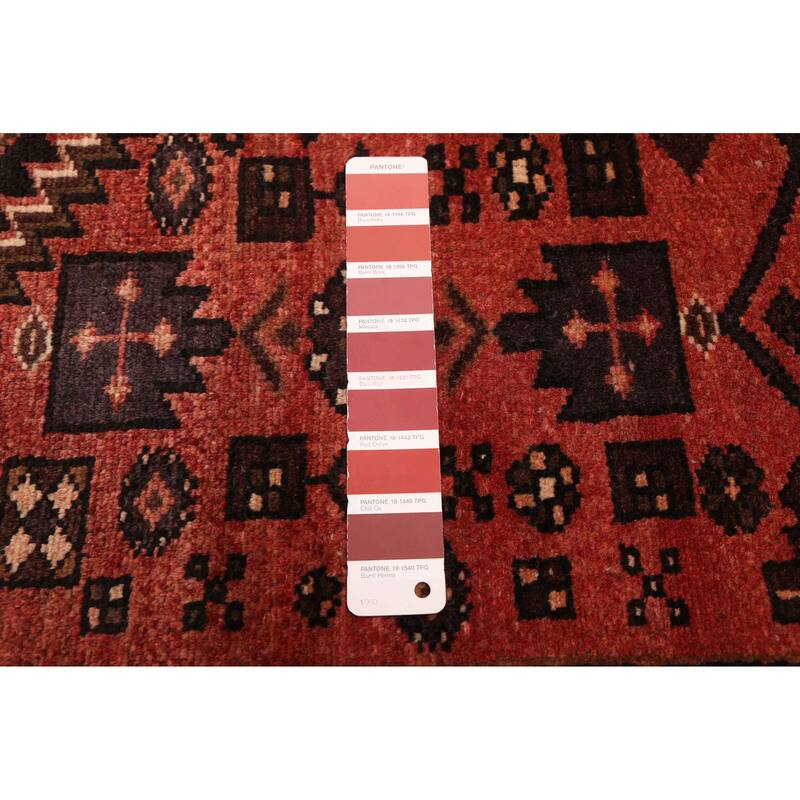 ECARPETGALLERY Hand-knotted Andelz Copper Wool Rug - 4'2 x 6'10