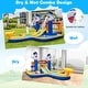 preview thumbnail 3 of 10, Costway Inflatable Water Slide Park Bounce House Splash Pool Water - See Details
