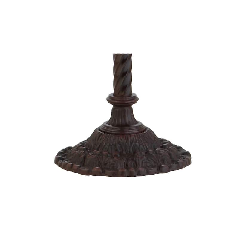 Williams Tiffany-Style 70.5" Torchiere LED Floor Lamp, Bronze by JONATHAN Y - 70.5" H x 15" W x 15" D