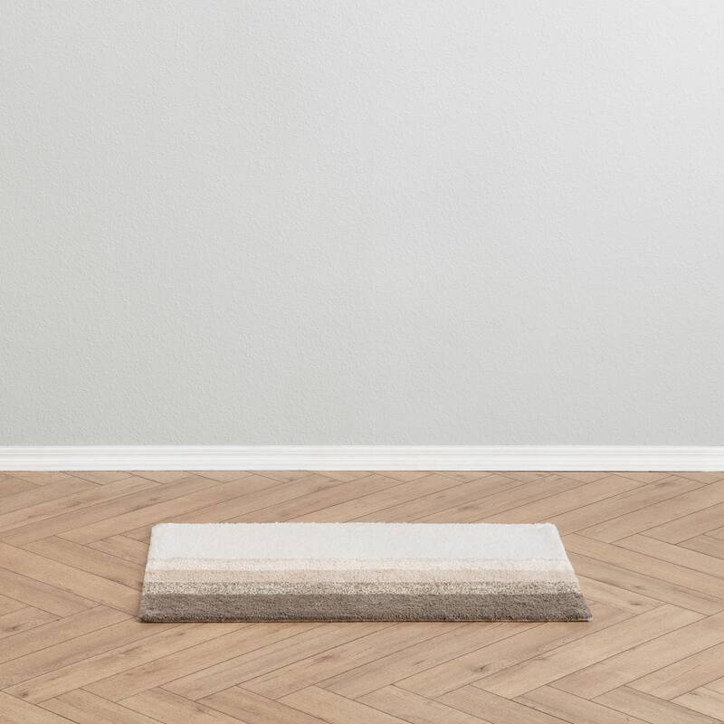 MH London Avebury Stripe Cotton Bath Mat