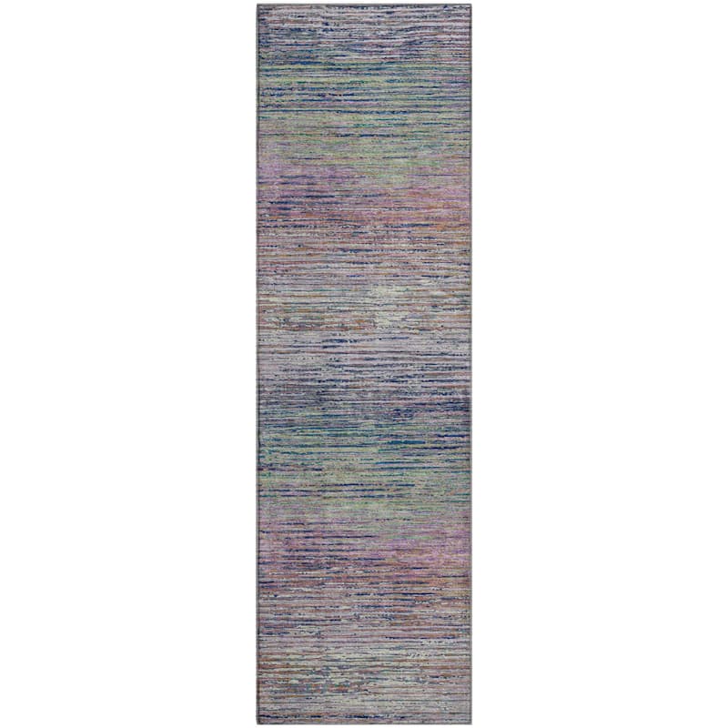 Premium Washable Super Soft Ombre Stripes Mayfield Rug