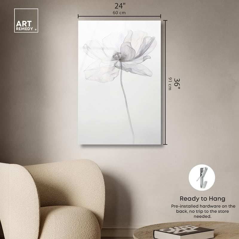 Fragile Beauty I Acrylic by Art Remedy, Ready to Hang