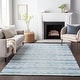 preview thumbnail 7 of 47, Premium Washable Super Soft Watercolor Ombre Stripes Mayfield Rug