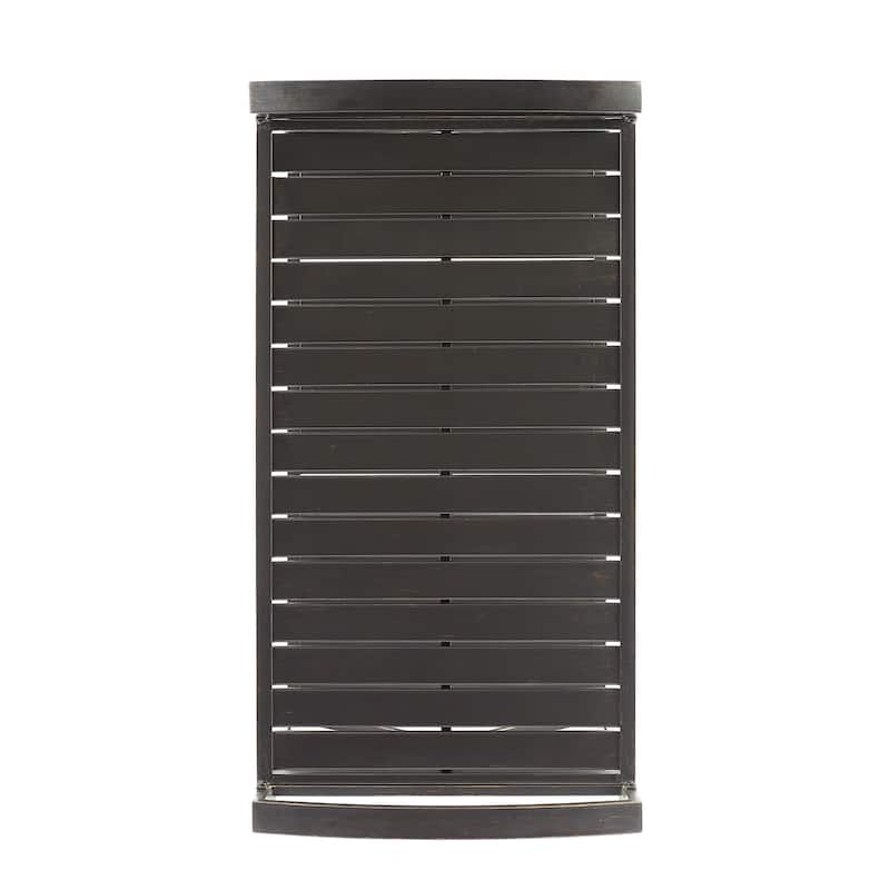 Kaplan Outdoor Metal Bar Cart