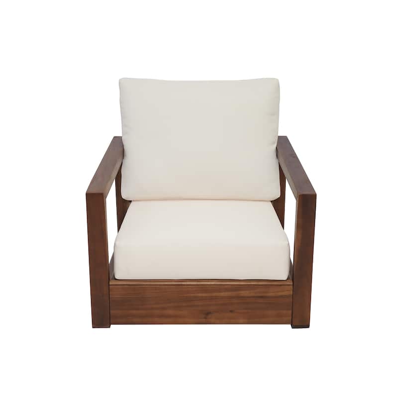 Westchester Acacia Wood Chat Set by Christopher Knight Home