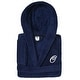 preview thumbnail 93 of 102, Sweet Kids 100% Polyester SUPER PLUSH Double Brushed Hooded Bathrobe with White Script Monogram O - Large