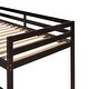 preview thumbnail 12 of 12, Espresso Twin Size Solid Wood Loft Bed with Slide