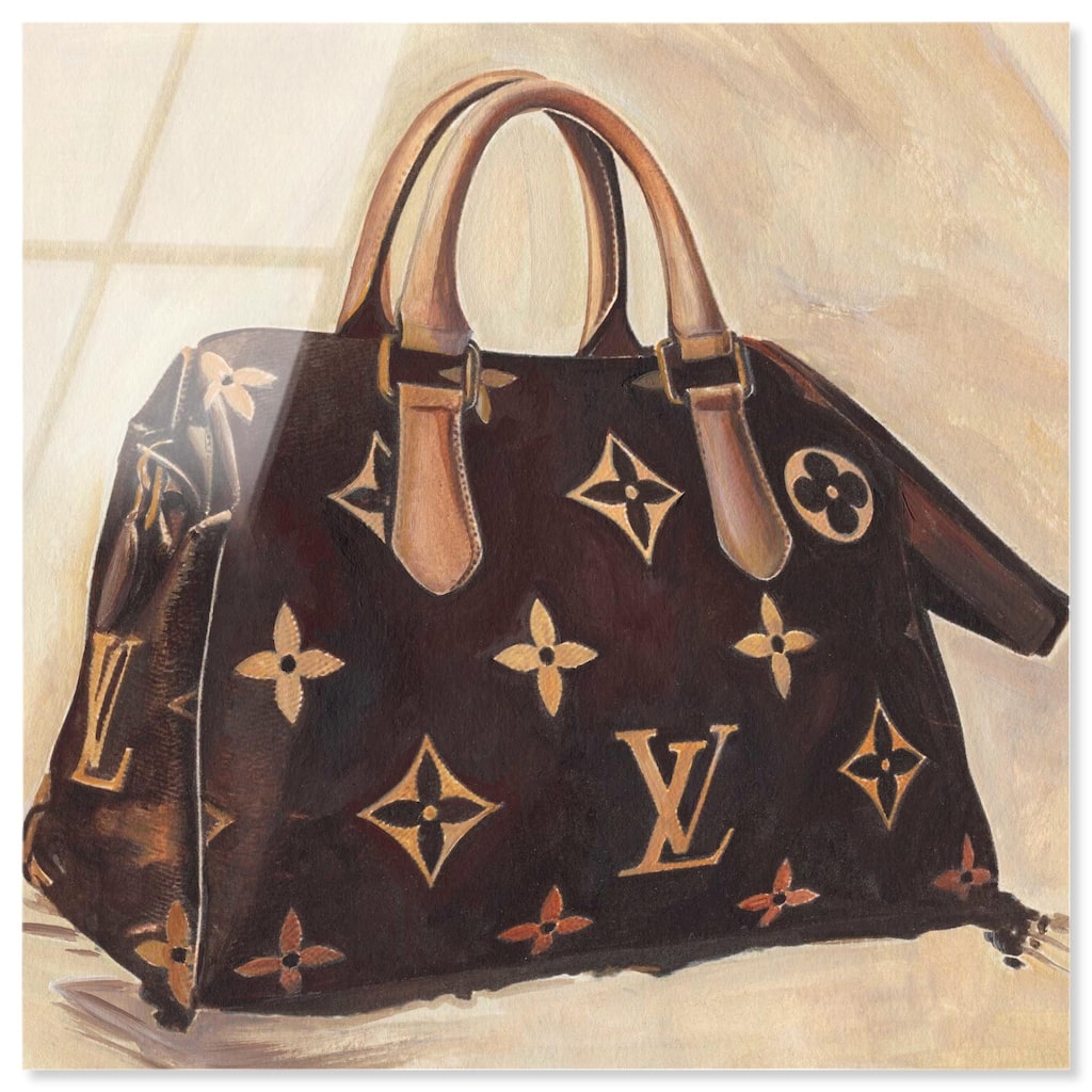 Doll Memories Majestic Monogram Acrylic by Art Remedy, Ready to Hang