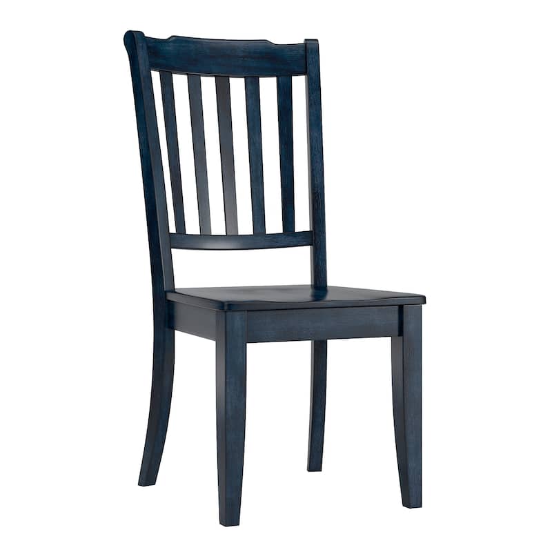 Eleanor Slat-back Wood Dining Chairs (Set of 2) by iNSPIRE Q Classic
