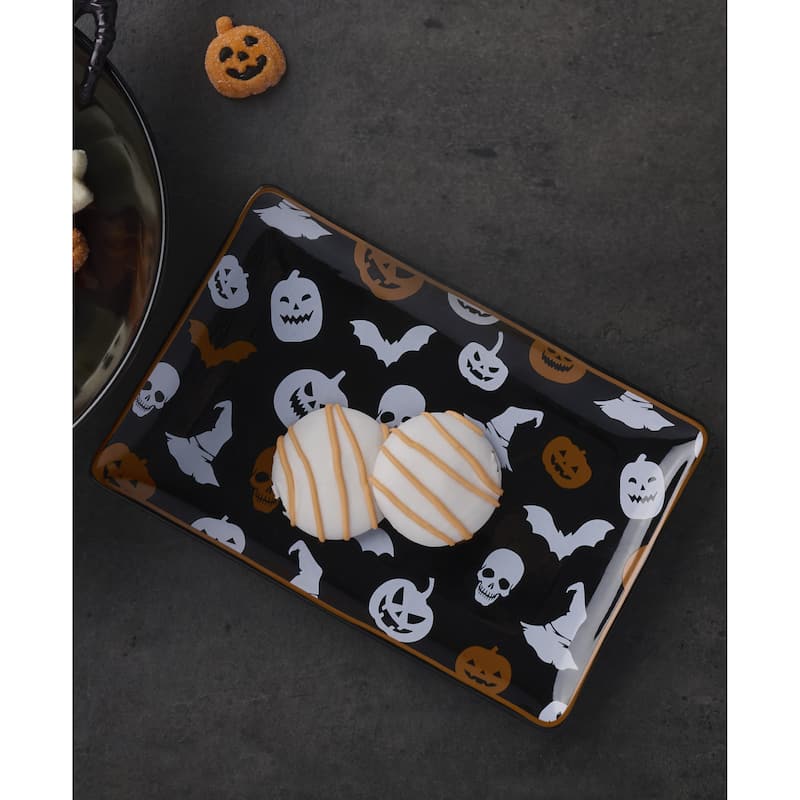 Oneida Vintro Halloween Hors D'oeuvres Tray