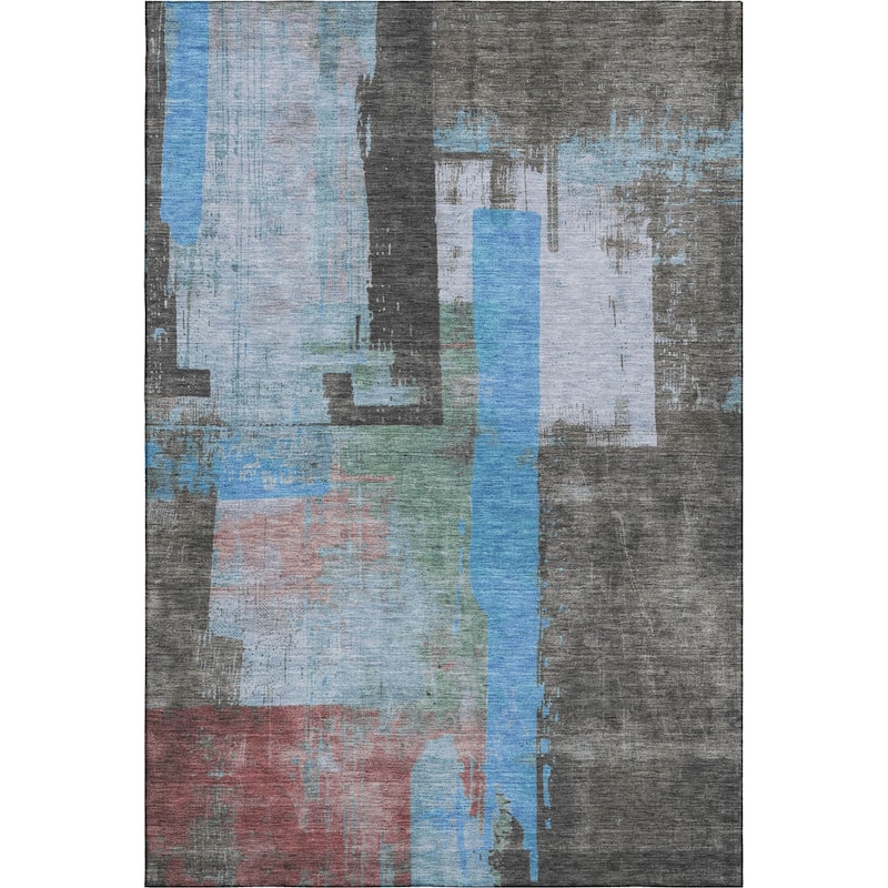 Premium Washable Super Soft Abstract Contemporary Mayfield Rug