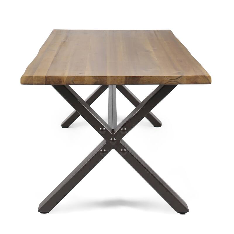 Sanibel Outdoor Acacia Wood Coffee Table by Christopher Knight Home