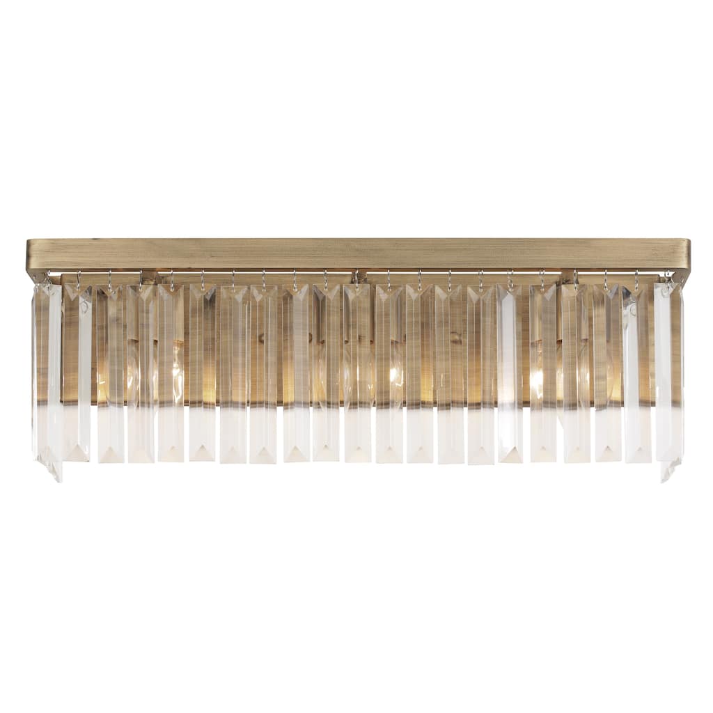 Varaluz Social Club Bathroom Vanity Light - Havana Gold - 21.5"W