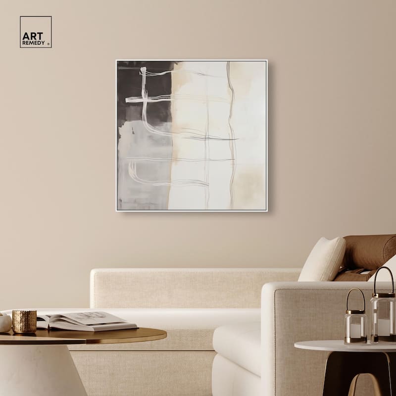 Gestural Glyphs I Canvas by Art Remedy