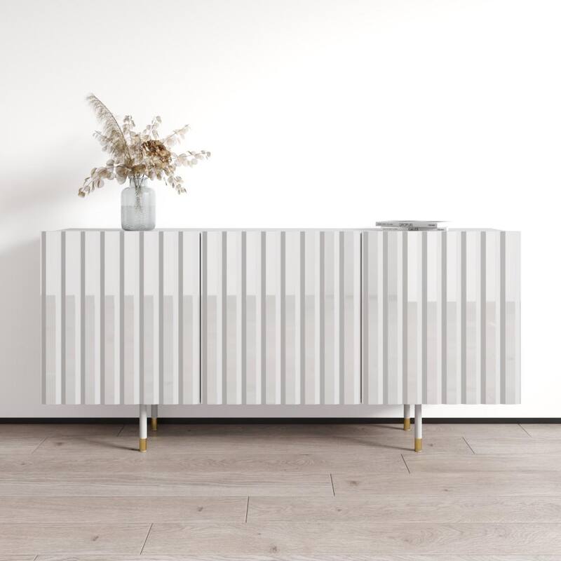 Pilar 03 Sideboard - N/A - White