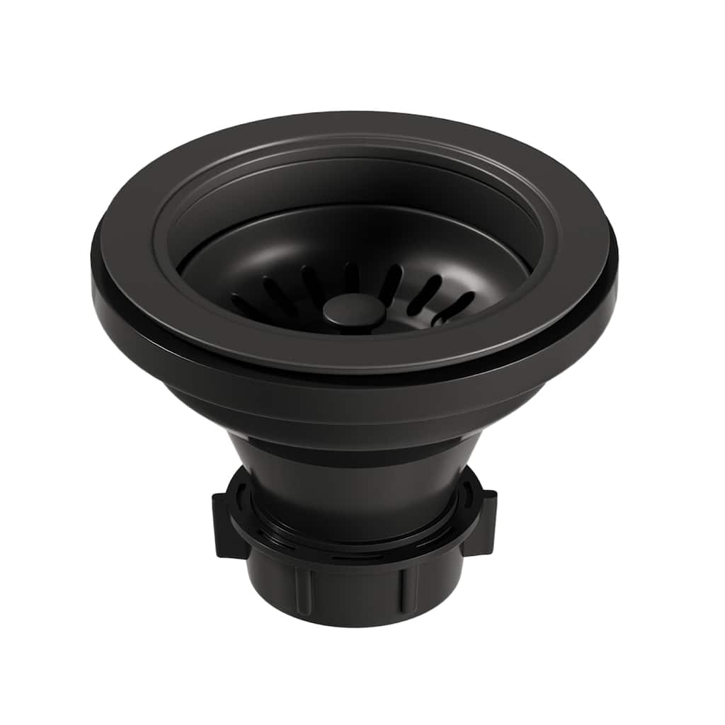 VIGO 3.5" W Kitchen Sink Drain Assembly with Strainer and Basket Stopper