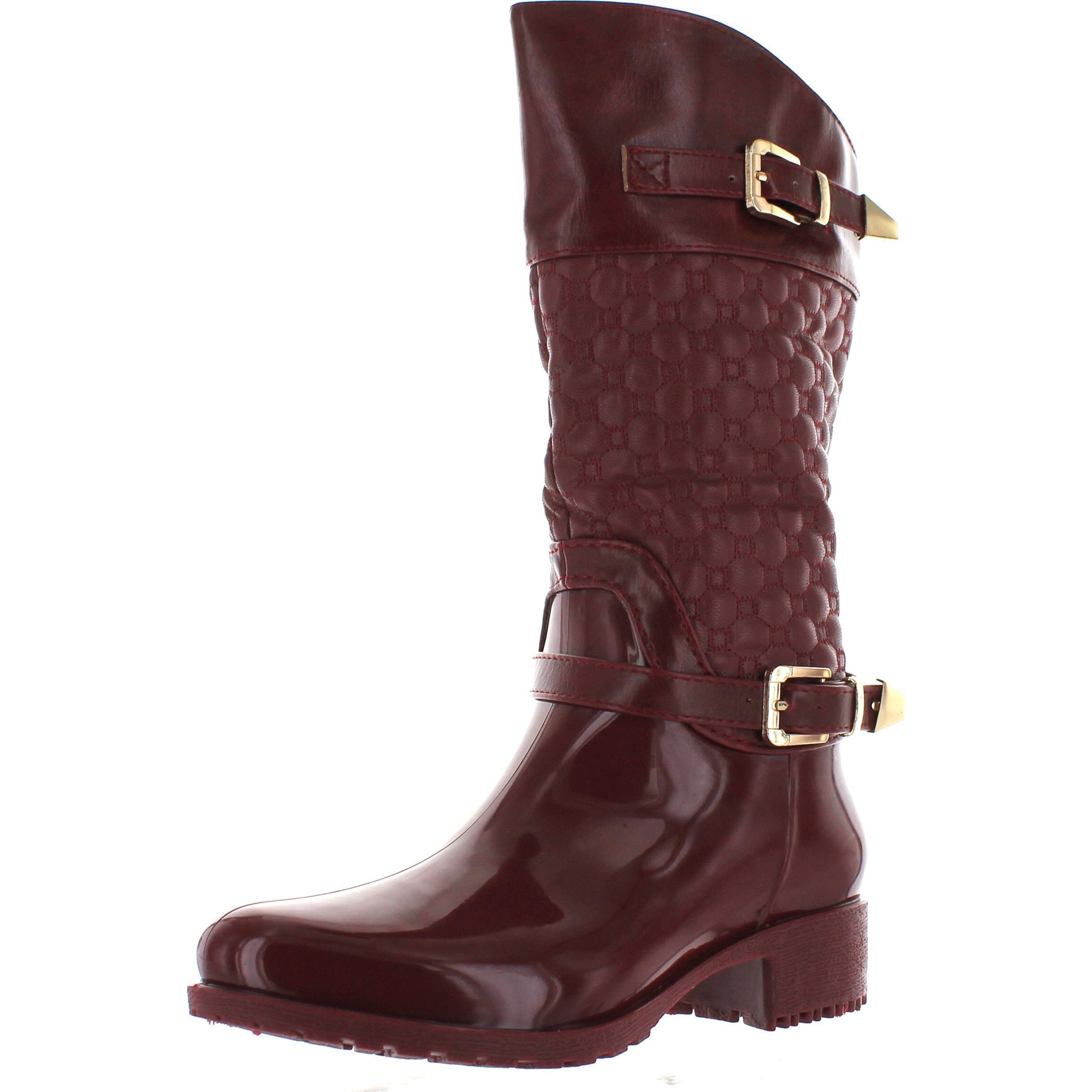 winter and rain boots