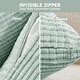 preview thumbnail 41 of 90, Deconovo Throw Pillow Covers, Corduroy Striped Decorative Covers, Set of 4