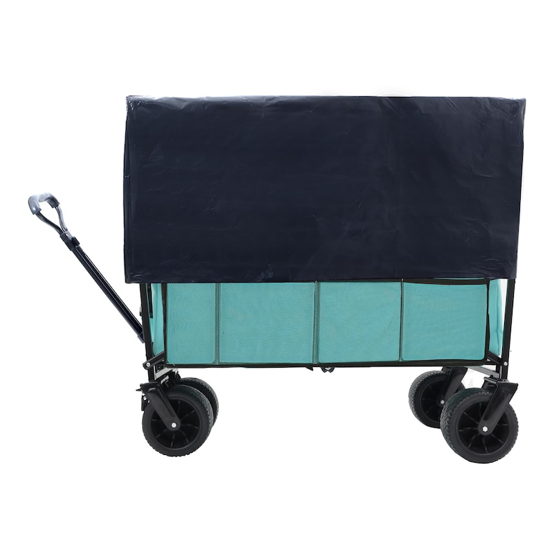 Foldable Wagon Cart with strapping system Beach