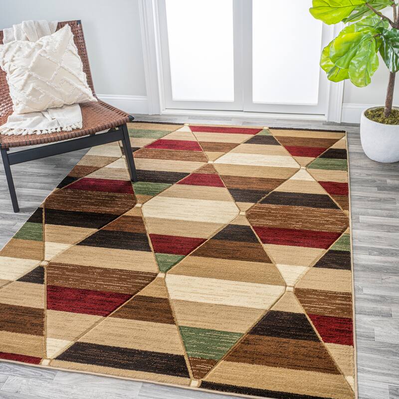 JONATHAN Y Tamara Boho Jute Circle Area Rug