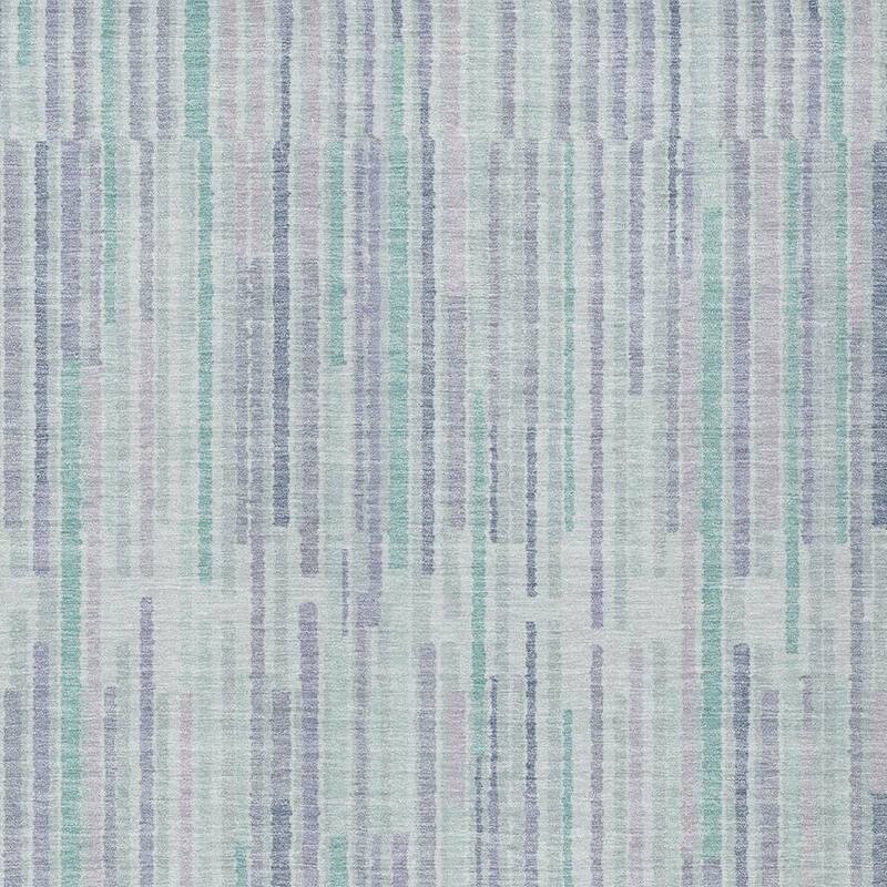HomeRoots Striped Transitional Rectangle Outdoor Rug