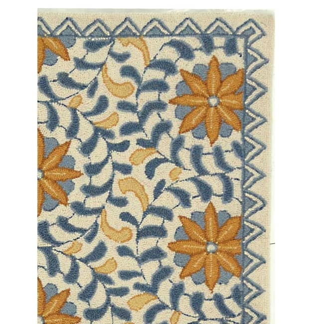 SAFAVIEH Handmade Chelsea Vermont French Country Wool Rug