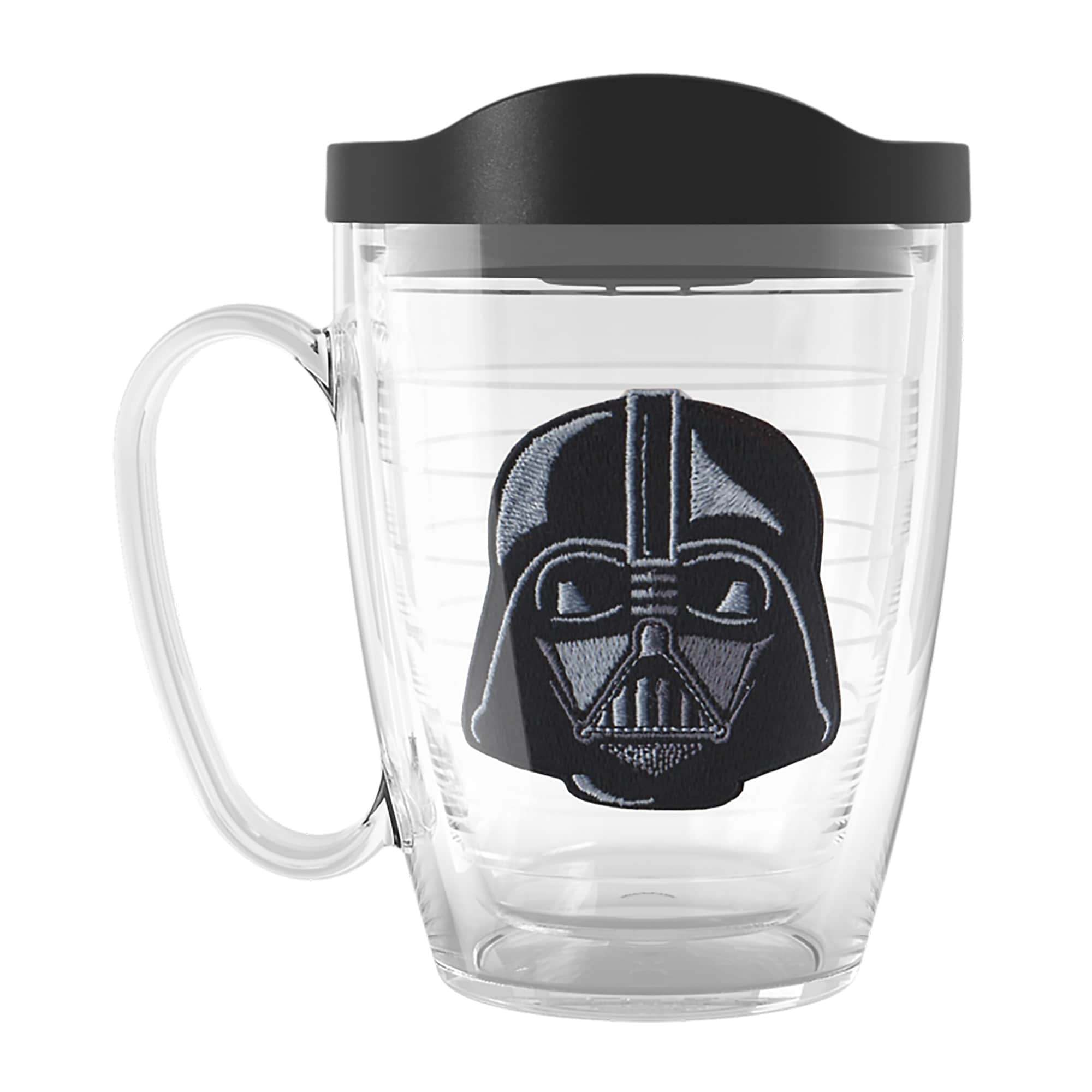 Tervis Star Wars Darth Vader Emblem Made in USA Double Walled Insulated Travel Tumbler, Classic - 16oz Mug
