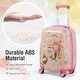 preview thumbnail 18 of 18, 2 Pieces 12 Inch 18 Inch Kids Luggage Set with Backpack and Suitcase for Travel - 20" x 13" x 8.5"(L x W x H)