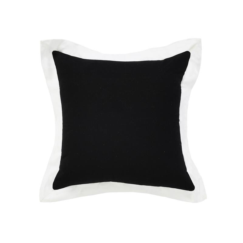Sevita Nox Empire Bordered Throw Pillow