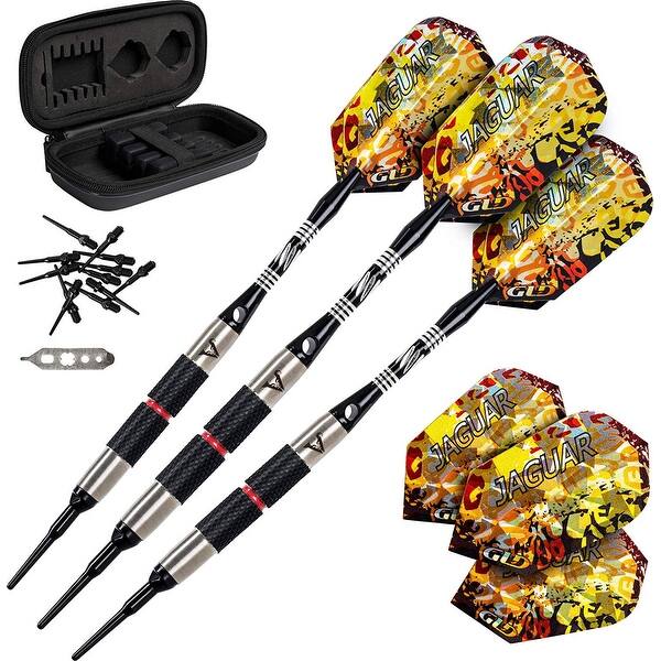 slide 2 of 3, Viper Jaguar Tungsten Soft Tip Darts Silver Barrel 18 Grams