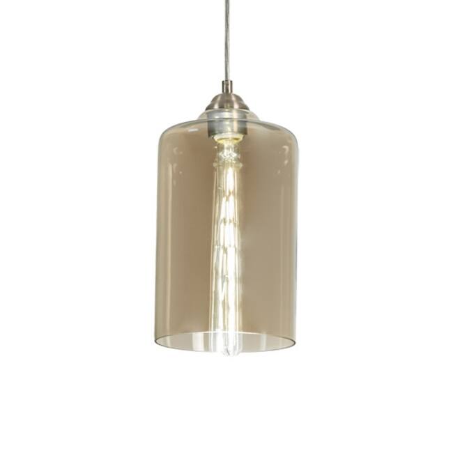 Meyda Tiffany 210549 7" Wide Mini Pendant - Brushed Nickel