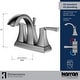 preview thumbnail 12 of 20, Karran Randburg KBF526 2-Handle Two Hole Centerset Faucet Bathroom Faucet with Matching Pop-up Drain