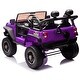 preview thumbnail 8 of 98, Kids Electric Truck with Trailer, 24V Battery, Bluetooth, MP3, Four-Wheel Suspension, for Off-Road Adventures