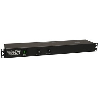 Tripp Lite Pdu Metered 120V 30A 5-15/20R 12 Outlet L5-30P 1U Rm - Black - L